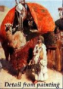 unknow artist Arab or Arabic people and life. Orientalism oil paintings  323 painting